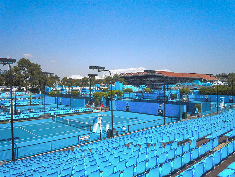 Australian Open de Tênis - Quadras Externas