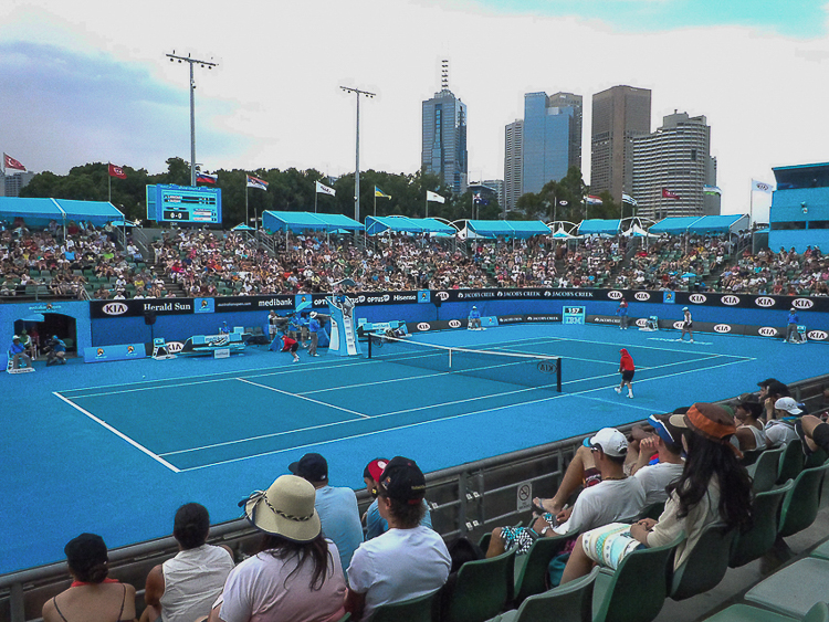 Australian Open de Tênis - Quadra Externa