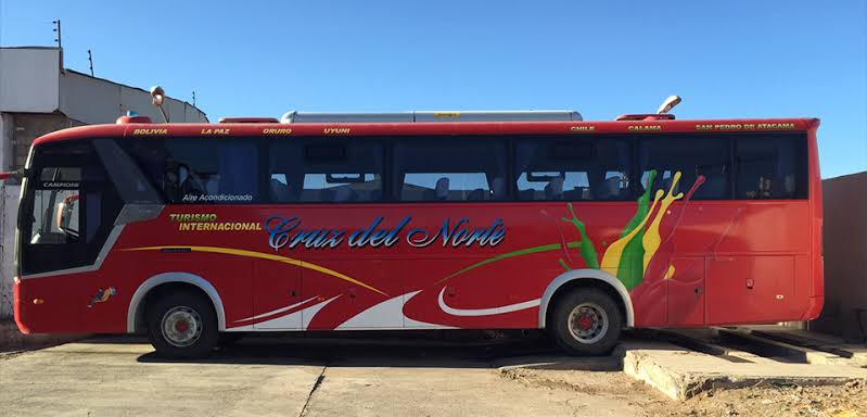Atacama - Traslado com ônibus Cruz del Norte