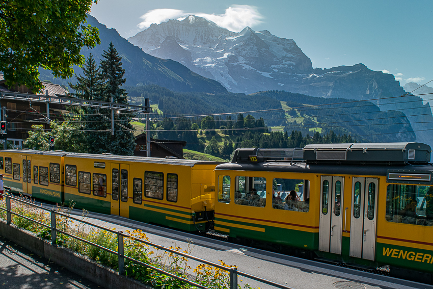 Trem na Suíça
