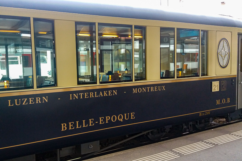 Suíça - Trem Belle Epoque Golden Pass Line