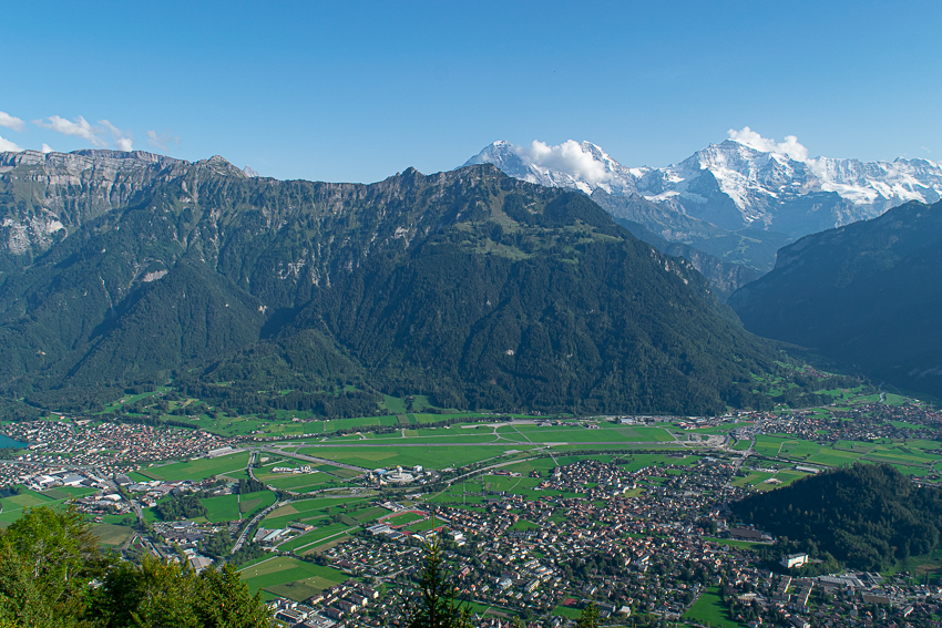 Suíça - Interlaken - Vista do Harder Kulm