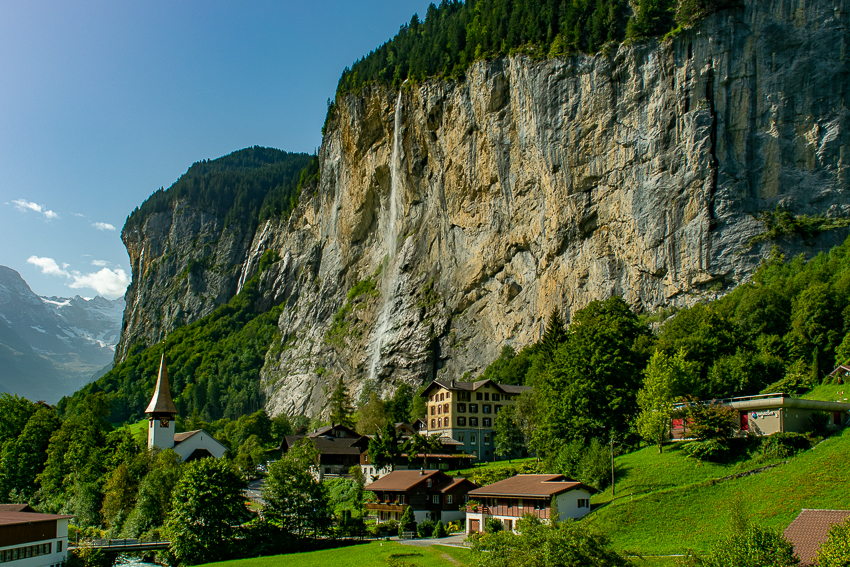 Suíça - Lauterbrunnen - Cascata
