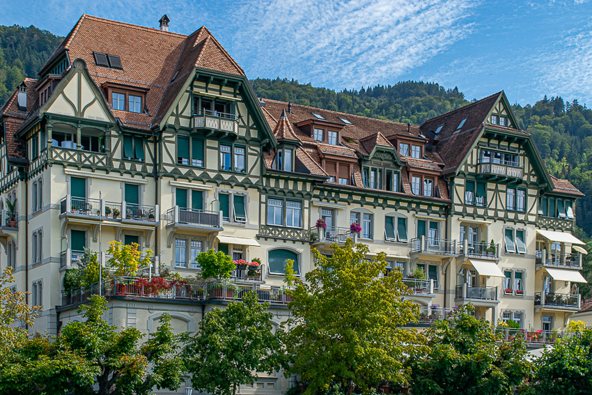 Suíça - Thun - Construções típicas