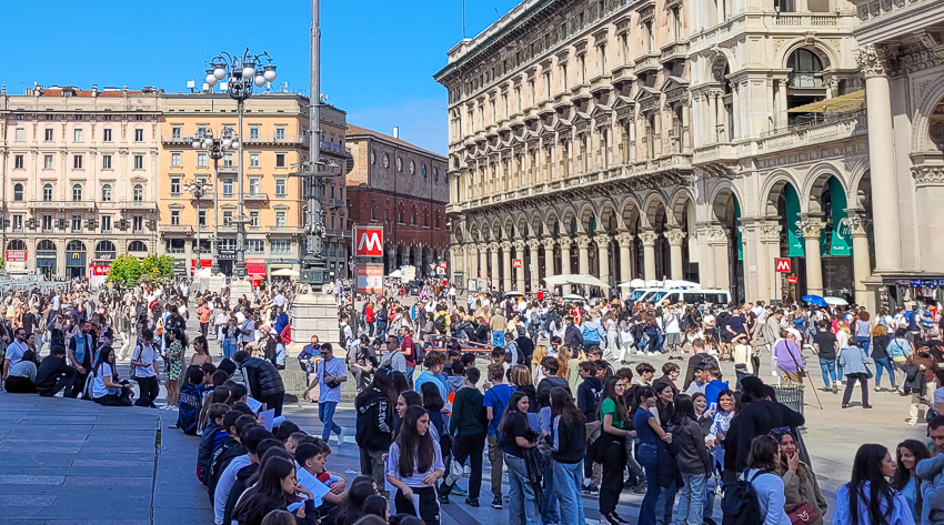 Milão - Piazza del Duomo-1