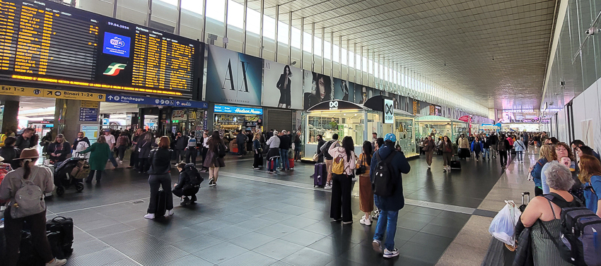 Itália - Estação Roma Termini