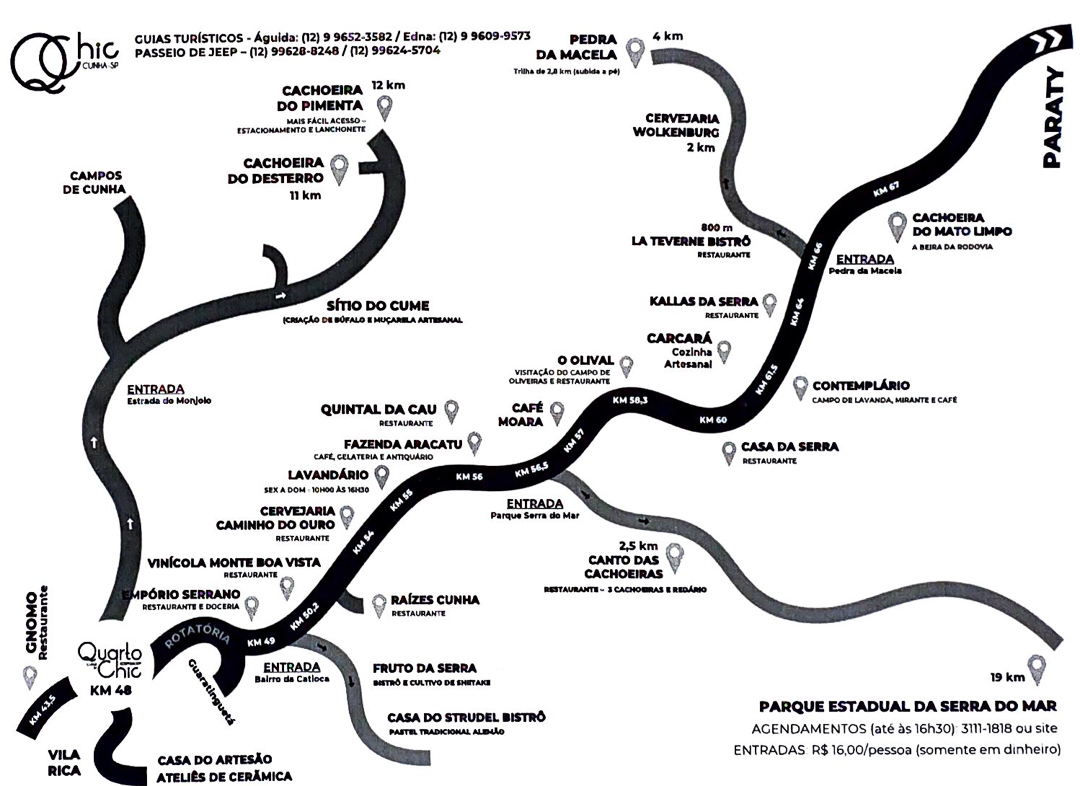 cunha-mapa de atrações