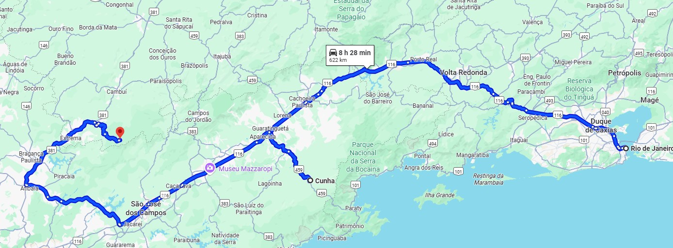 mapa dutra rj cunha monte verde